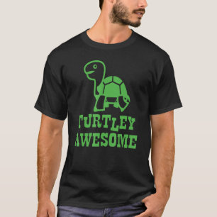 TURTLEY AWESOME Turtle Lover Cute Toddler Tween Ki T-Shirt