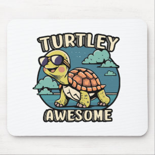Turtley Awesome Turtley Awesome  Mouse Mat