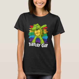 Turtley Gay Pride Rainbow Flag Lgbt Community Lgbt T-Shirt