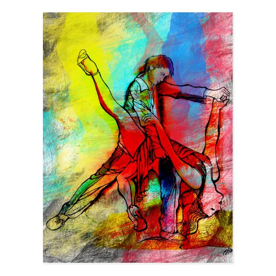 Tus Labios de Ruby - Tango Postcard