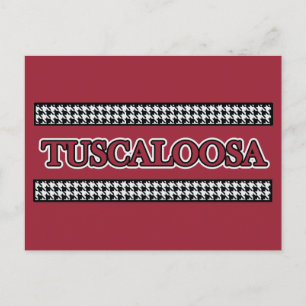 Tuscaloosa, AL Houndstooth - Postcard