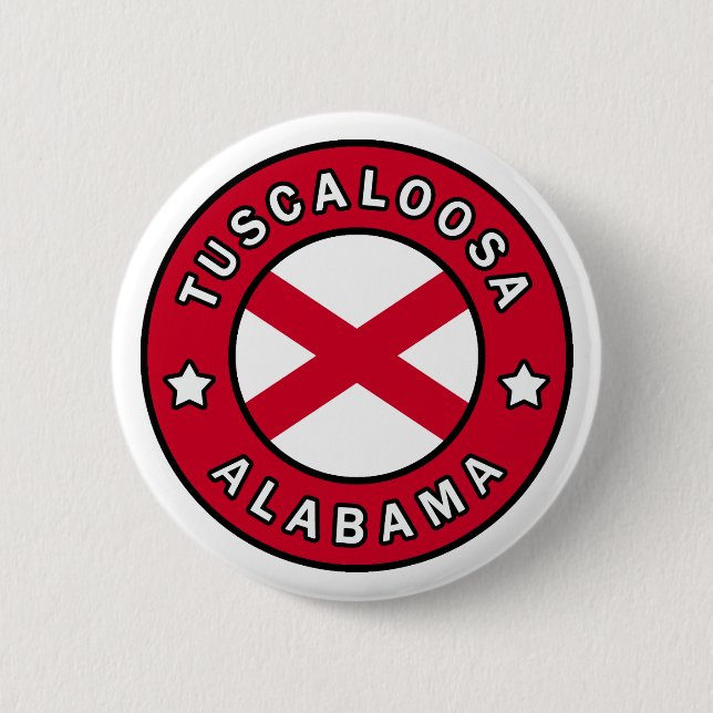 Tuscaloosa Alabama 6 Cm Round Badge (Front)