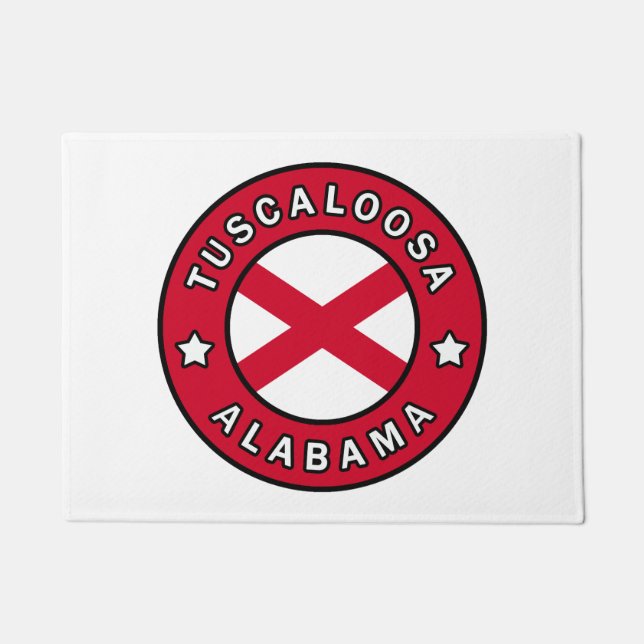 Tuscaloosa Alabama Doormat (Front)