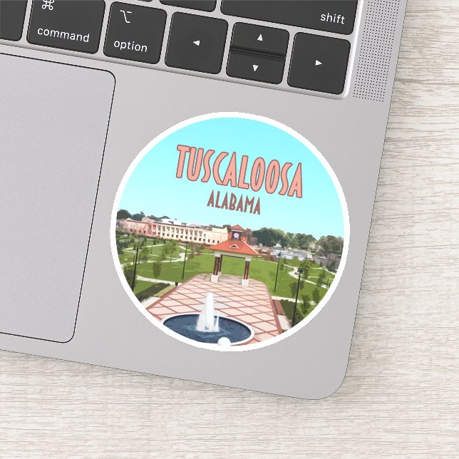 Tuscaloosa Alabama Downtown (Detail)