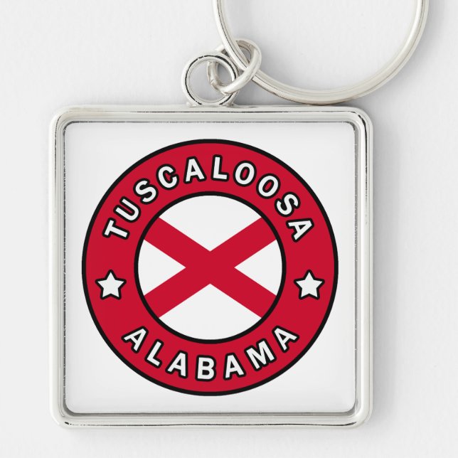 Tuscaloosa Alabama Key Ring (Front)