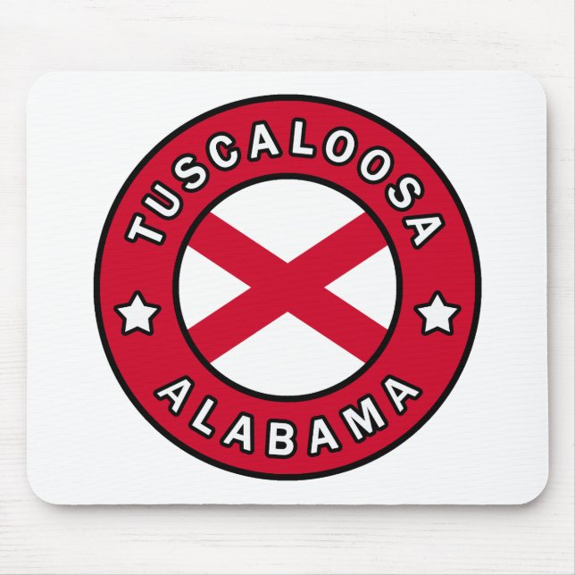 Tuscaloosa Alabama Mouse Mat (Front)