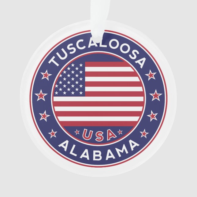 Tuscaloosa, Alabama Ornament (Front)