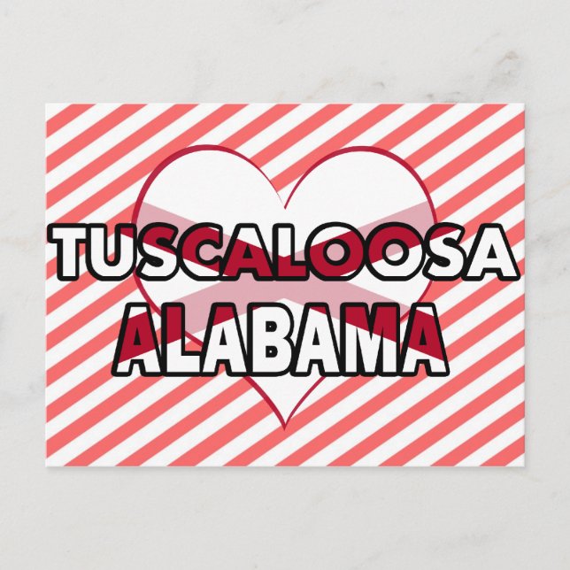 Tuscaloosa, Alabama Postcard (Front)