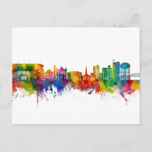 Tuscaloosa Alabama Skyline Postcard