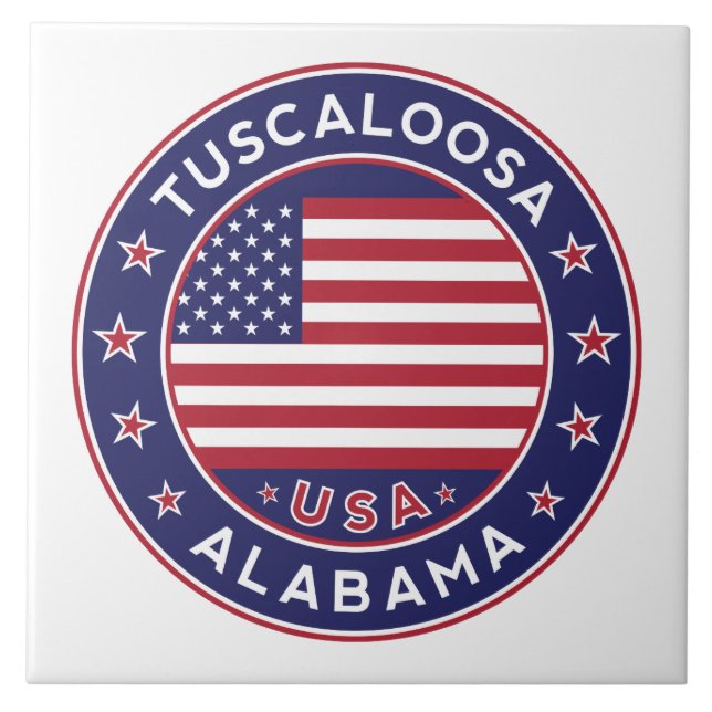 Tuscaloosa, Alabama Tile (Front)