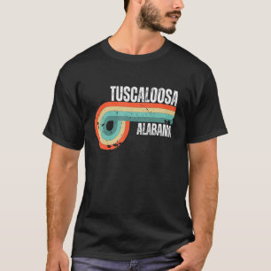 Tuscaloosa City Alabama State Vintage Retro Souven T-Shirt