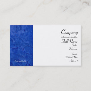 Tuscan Blue Business Cards
