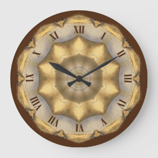 Tuscan Colour Retro ~ Large Clock