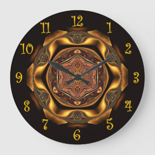 Tuscan Colours ~ Beautiful Exotic & Mysterious ~ Large Clock