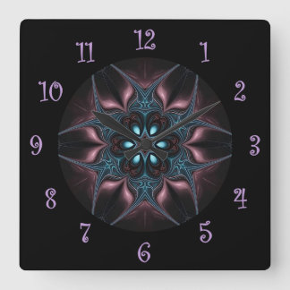 Tuscan Colours ~ Beautiful Exotic & Mysterious ~ Square Wall Clock