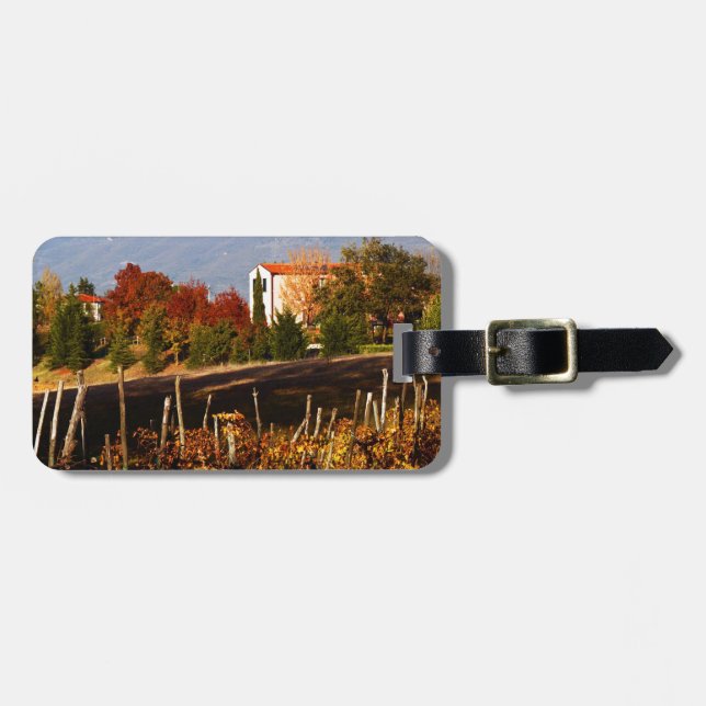 Tuscan Countryside Luggage Tag (Front Horizontal)