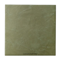 Tuscan Green Venetian Plaster Ceramic Tile