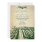 Tuscan Green Winery Vineyard Wedding Invitations