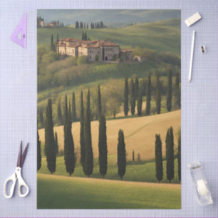 Tuscan Italy Decoupage Tissue Paper