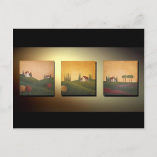 Tuscan Landscapes III Postcard