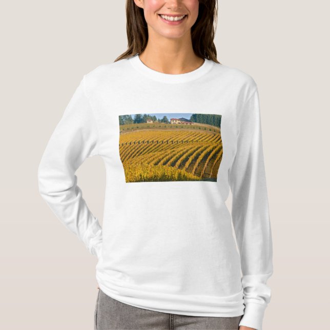 Tuscan-looking Black Walnut Inn above the T-Shirt (Front)