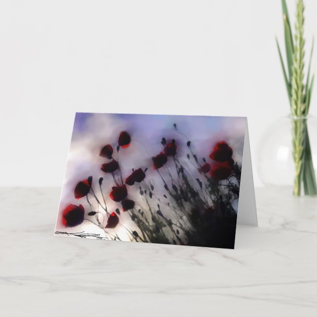 tuscan-poppies card (Front)
