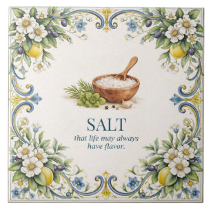 Tuscan Salt Kitchen Blessing Mediterranean Tile