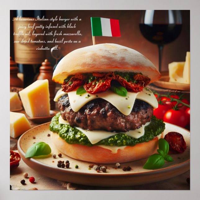 Tuscan Truffle Temptation Poster (Front)