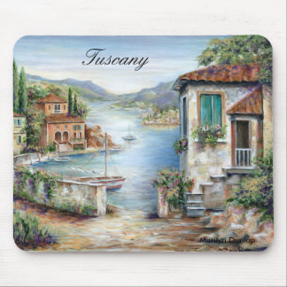 Tuscan Villas By The Lake Mouse Mat