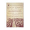 Tuscan Wine Winery Vineyard Wedding RSVP Cards