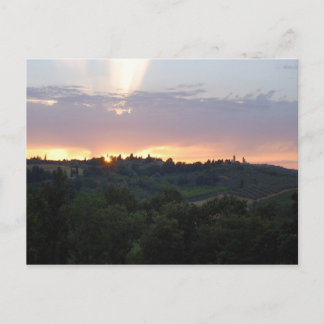 TuscanSunset Postcard
