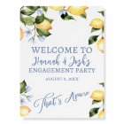 Tuscany Amalfi Coast Lemon That's Amore Engagement