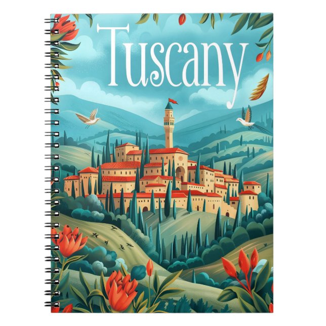 Tuscany art notebook (Front)