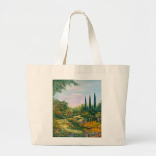 Tuscany Atmosphere 1996 Large Tote Bag