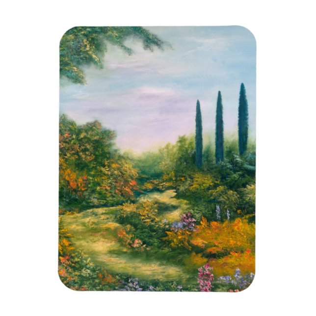 Tuscany Atmosphere 1996 Magnet (Vertical)