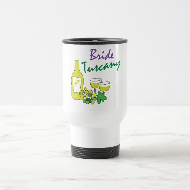 Tuscany Bride Travel Mug (Center)
