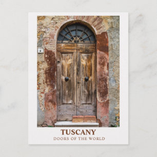 Tuscany - Doors of the World Postcard Collection