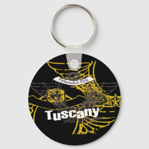 Tuscany Drive the Coast Tshirts and Gifts Key Ring