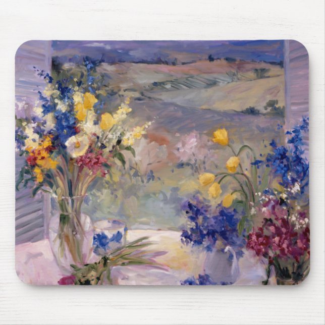 Tuscany Floral Mouse Mat (Front)