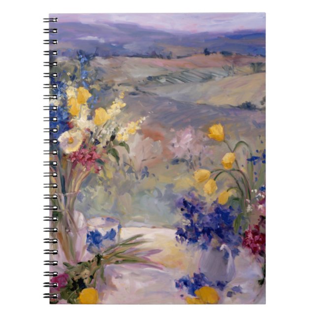 Tuscany Floral Notebook (Front)