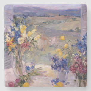Tuscany Floral Stone Coaster