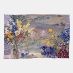 Tuscany Floral Tea Towel