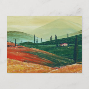 Tuscany Holiday Postcard