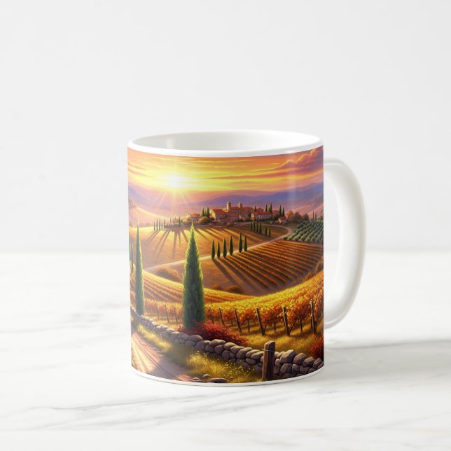 Tuscany Italian Villa  Coffee Mug (Front Right)