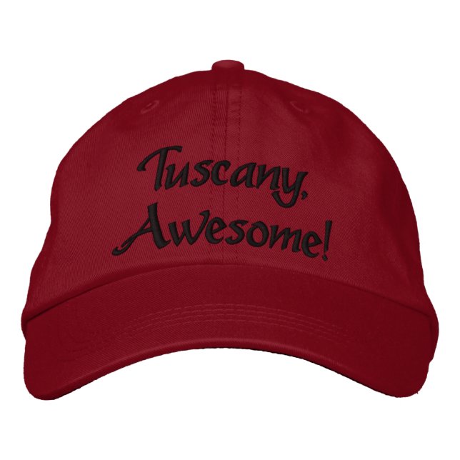 Tuscany Italy Adjustable Cap (Front)
