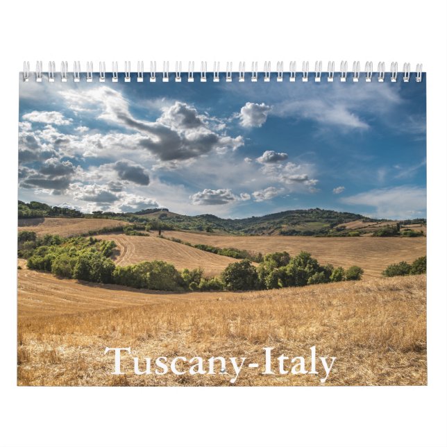 Tuscany-Italy Calendar (Cover)