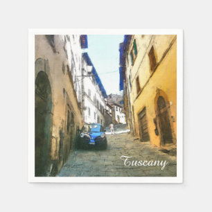 Tuscany. Italy. Cortona. Napkin