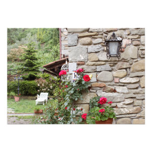 Tuscany.Italy. Italian farmhouse. Photo Print