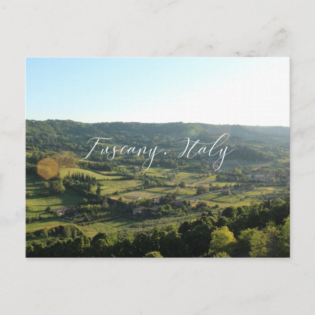 Tuscany, Italy Postcard (Front)