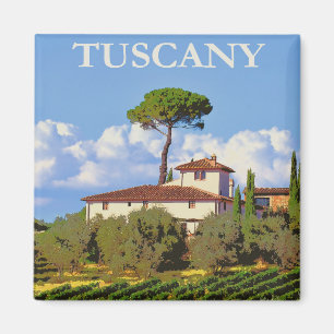 Tuscany Italy Poster Magnet